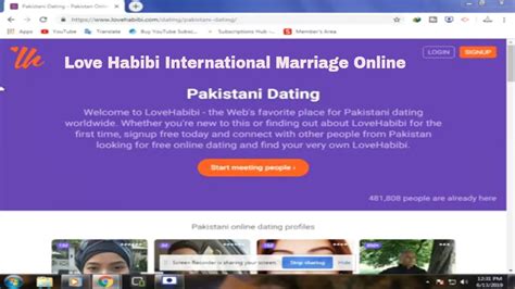 dating site habibi